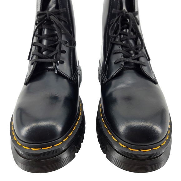 Dr.‎ Martens Rikard 8I Black Platform Combat Boots Mens 9 Womens 10 Streetwear main image 6